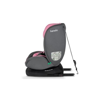 Lionelo - Seggiolino auto BASTIAAN i-Dimensioni 40-150 cm grigio/rosa