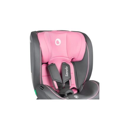 Lionelo - Seggiolino auto BASTIAAN i-Dimensioni 40-150 cm grigio/rosa
