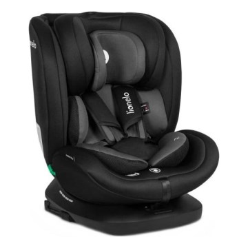 Lionelo - Seggiolino auto BASTIAAN i-Dimensioni 40-150 cm nero/grigio