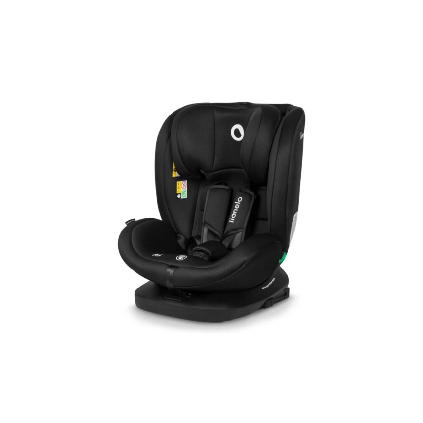 Lionelo - Seggiolino auto BASTIAAN i-Dimensioni 40-150 cm nero/grigio