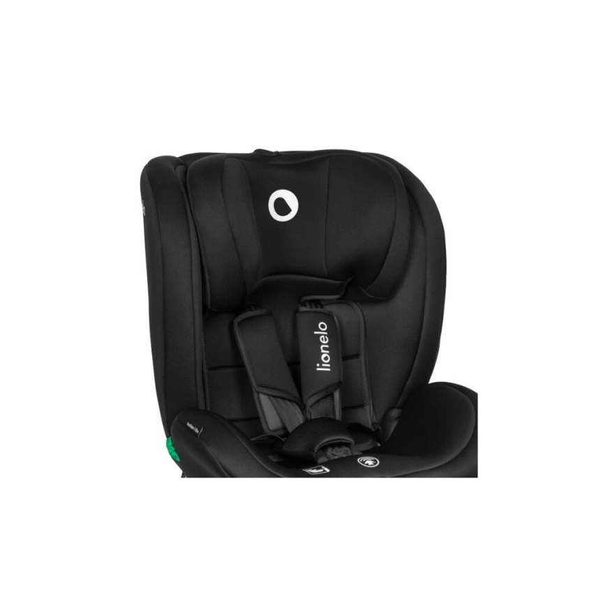 Lionelo - Seggiolino auto BASTIAAN i-Dimensioni 40-150 cm nero/grigio