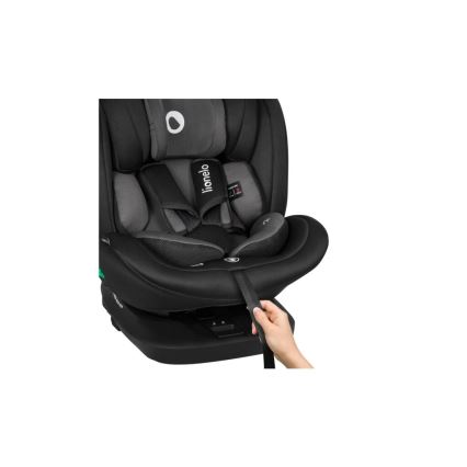Lionelo - Seggiolino auto BASTIAAN i-Dimensioni 40-150 cm nero/grigio