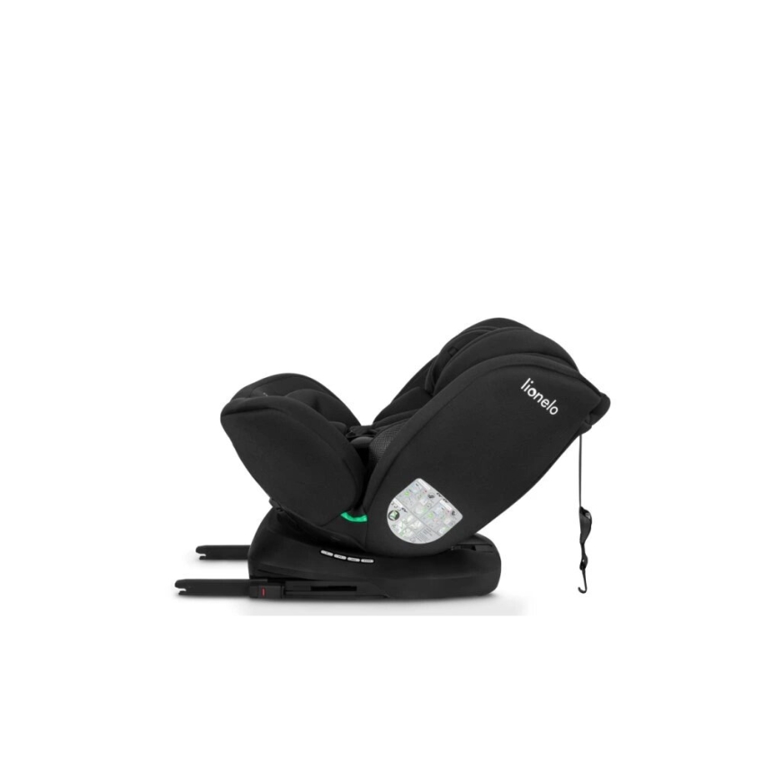 Lionelo - Seggiolino auto BASTIAAN i-Dimensioni 40-150 cm nero