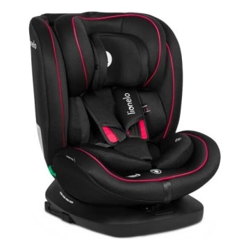 Lionelo - Seggiolino auto BASTIAAN i-Dimensioni 40-150 cm nero/rosso