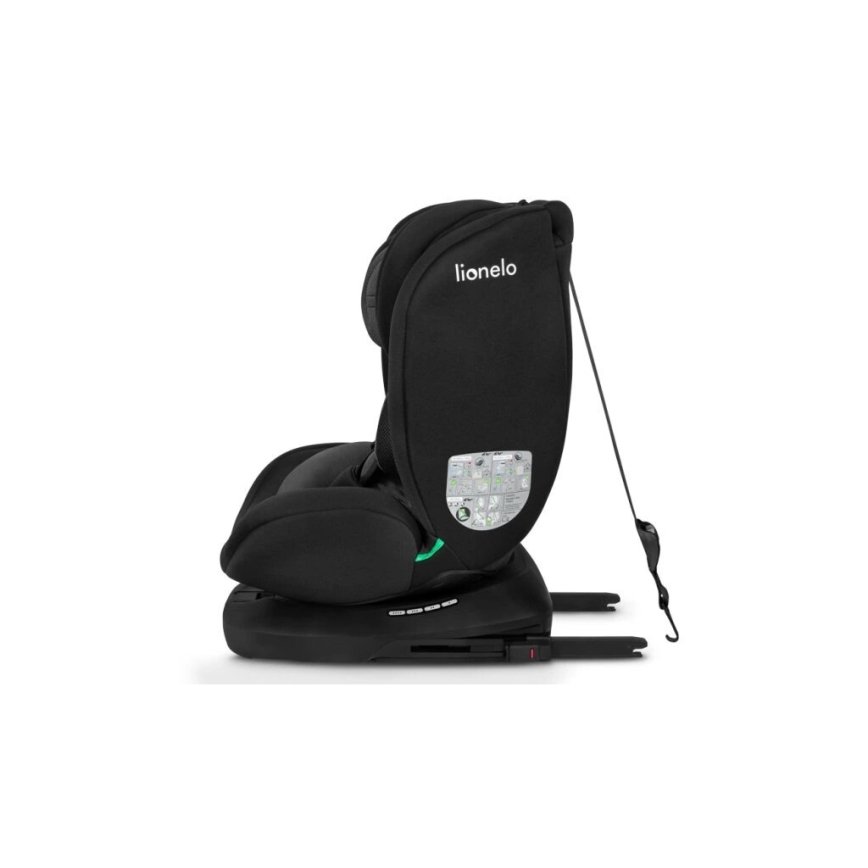 Lionelo - Seggiolino auto BASTIAAN i-Size 40-150 cm nero/grigio