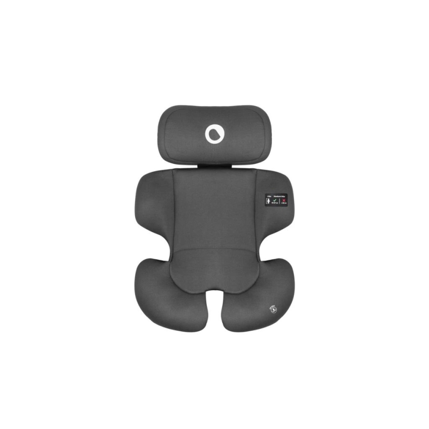 Lionelo - Seggiolino auto BASTIAAN i-Size 40-150 cm nero/grigio