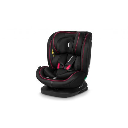Lionelo - Seggiolino auto BASTIAAN i-Size 40-150 cm nero/rosso