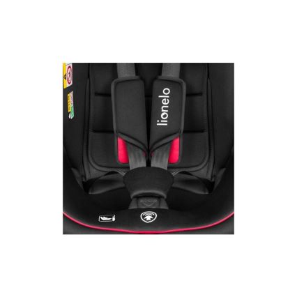Lionelo - Seggiolino auto BASTIAAN i-Size 40-150 cm nero/rosso