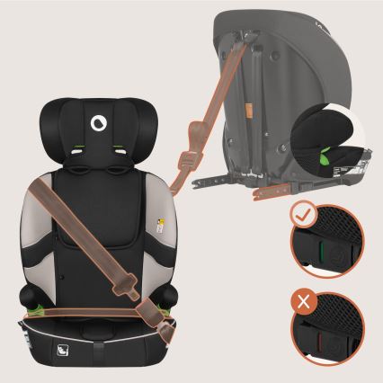 Lionelo - Seggiolino auto BILLY i-Size 76-150 cm Beige Latte