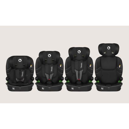 Lionelo - Seggiolino auto BILLY i-Size 76-150 cm Nero Carbonio