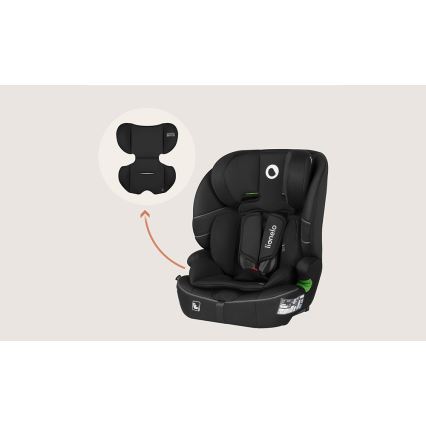 Lionelo - Seggiolino auto BILLY i-Size 76-150 cm Nero Carbonio