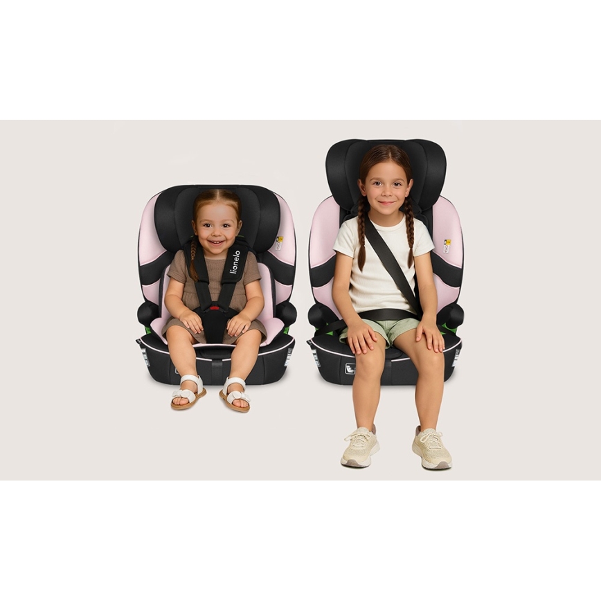 Lionelo - Seggiolino auto BILLY i-Size 76-150 cm Rosa baby