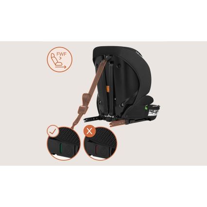 Lionelo - Seggiolino auto BILLY i-Size 76-150 cm Rosa baby