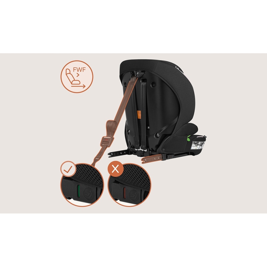 Lionelo - Seggiolino auto BILLY i-Size 76-150 cm Rosa baby