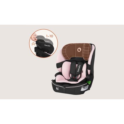 Lionelo - Seggiolino auto BILLY i-Size 76-150 cm Rosa baby