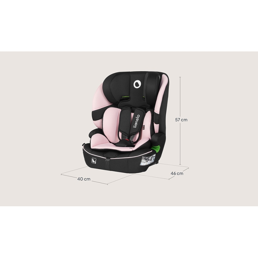 Lionelo - Seggiolino auto BILLY i-Size 76-150 cm Rosa baby