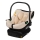 Lionelo - Seggiolino auto con base ASTRID SET i-Size 40-87 cm Beige Sabbia