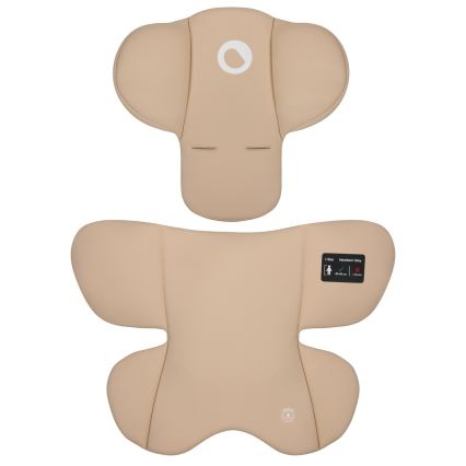 Lionelo - Seggiolino auto con base ASTRID SET i-Size 40-87 cm Beige Sabbia