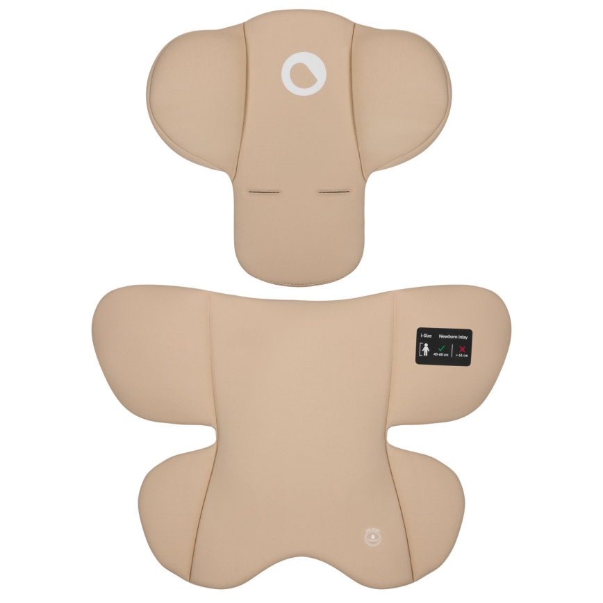 Lionelo - Seggiolino auto con base ASTRID SET i-Size 40-87 cm Beige Sabbia
