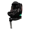 Lionelo - Seggiolino auto con base girevole ANTOON PLUS i-Size 40-105 cm Nero Onice