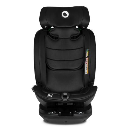 Lionelo - Seggiolino auto con base girevole BASTIAAN i-Size 40-150 cm Black Carbon