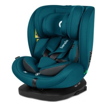 Lionelo - Seggiolino auto con base girevole BASTIAAN i-Size 40-150 cm Blu Indaco