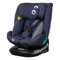 Lionelo - Seggiolino auto con base girevole BASTIAAN ONE i-Size 40-150 cm Blu Navy