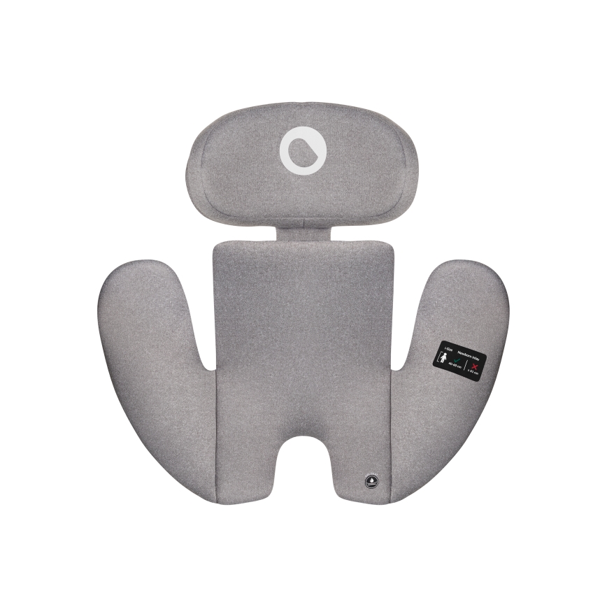 Lionelo - Seggiolino auto con base girevole BASTIAAN ONE i-Size 40-150 cm Grigio Pietra