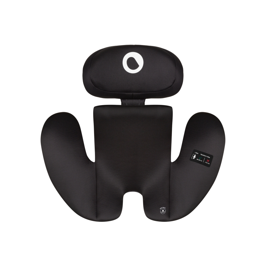 Lionelo - Seggiolino auto con base girevole BASTIAAN ONE i-Size 40-150 cm Black Carbon