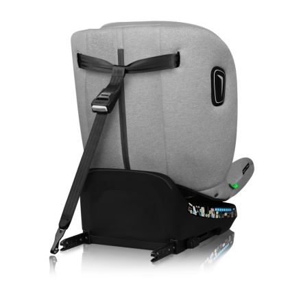 Lionelo - Seggiolino auto con base girevole BRAVE i-Size 40-150 cm Grigio Pietra