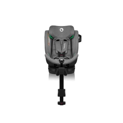 Lionelo - Seggiolino auto con base girevole HARMONY i-Dimensioni 40-150 cm grigio