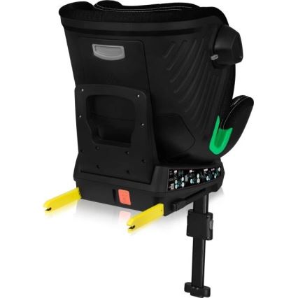 Lionelo - Seggiolino auto con base girevole HARMONY i-Dimensioni 40-150 cm nero