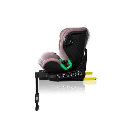 Lionelo - Seggiolino auto con base girevole HARMONY i-Dimensioni 40-150 cm rosa