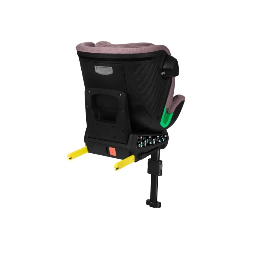 Lionelo - Seggiolino auto con base girevole HARMONY i-Dimensioni 40-150 cm rosa
