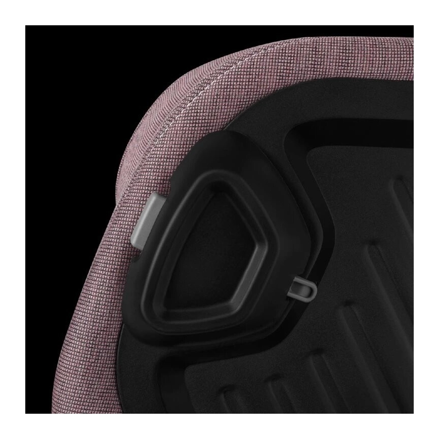 Lionelo - Seggiolino auto con base girevole HARMONY i-Dimensioni 40-150 cm rosa