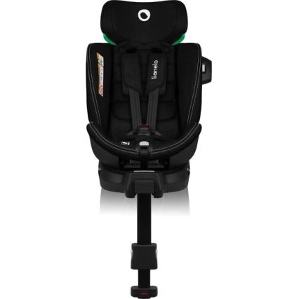 Lionelo - Seggiolino auto con base girevole HARMONY i-Size 40-150 cm nero