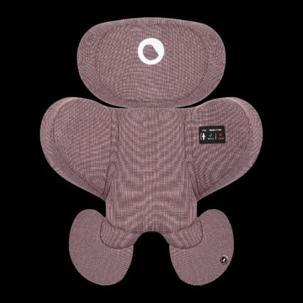 Lionelo - Seggiolino auto con base girevole HARMONY i-Size 40-150 cm rosa