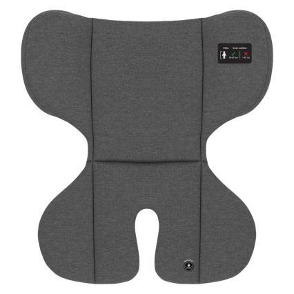 Lionelo - Seggiolino auto con base girevole HARPER i-Size 76-150 cm Black Carbon
