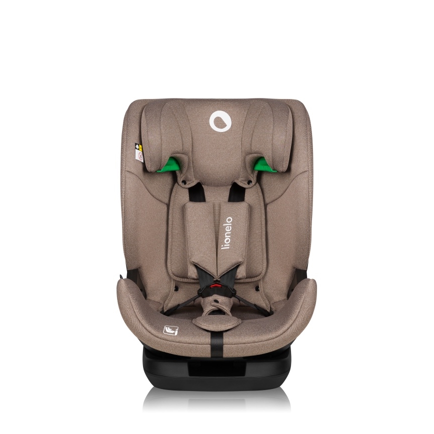 Lionelo - Seggiolino auto con base girevole LAVENDER i-Size 76-150 cm Beige Latte