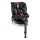 Lionelo - Seggiolino auto con base girevole NAVY i-Dimensioni 40-150 cm nero/rosso