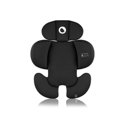 Lionelo - Seggiolino auto con base girevole NAVY i-Size 40-150 cm nero