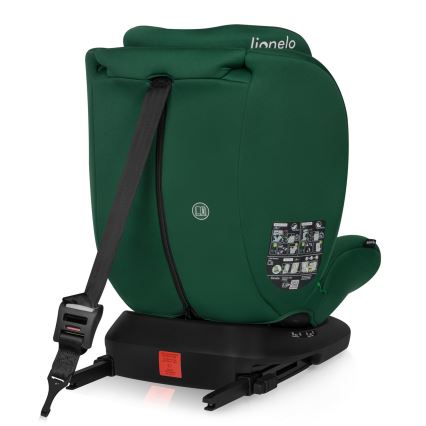 Lionelo - Seggiolino auto girevole BASTIAAN i-Size 40-150 cm Green Forest con base