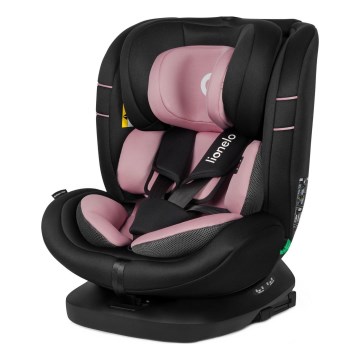 Lionelo - Seggiolino auto girevole BASTIAAN i-Size 40-150 cm Rosa