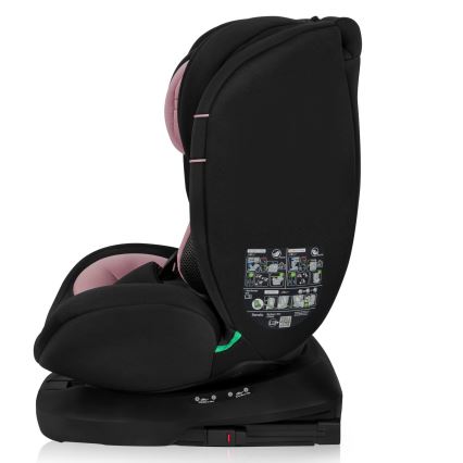 Lionelo - Seggiolino auto girevole BASTIAAN i-Size 40-150 cm Rosa
