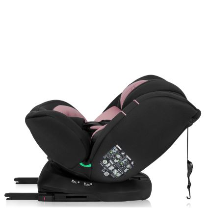 Lionelo - Seggiolino auto girevole BASTIAAN i-Size 40-150 cm Rosa