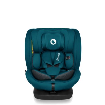 Lionelo - Seggiolino auto girevole con base BASTIAAN i-Size 40-150 cm blu indaco