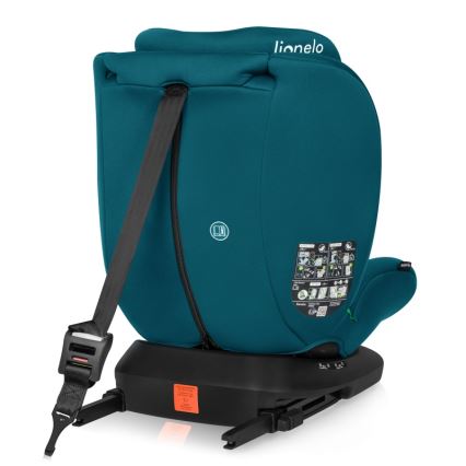 Lionelo - Seggiolino auto girevole con base BASTIAAN i-Size 40-150 cm blu indaco