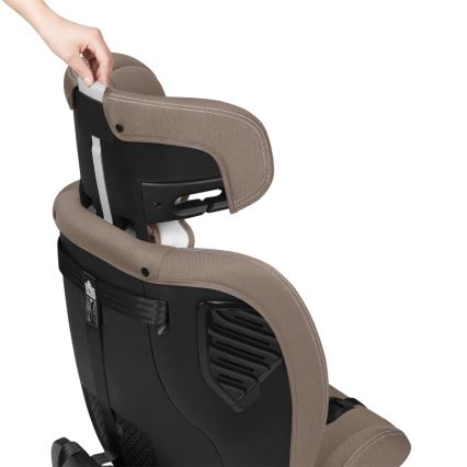 Lionelo - Seggiolino auto con base girevole BASTIAAN ONE i-Size 40-150 cm beige sabbia