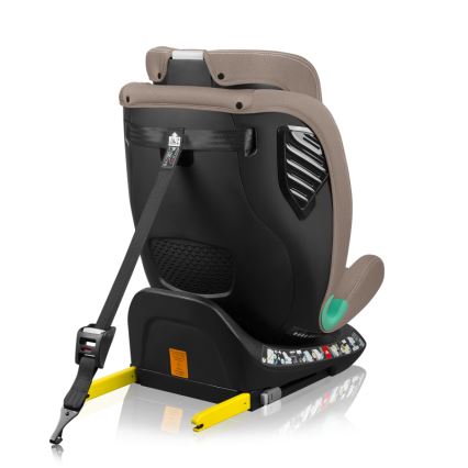 Lionelo - Seggiolino auto con base girevole BASTIAAN ONE i-Size 40-150 cm Sabbia