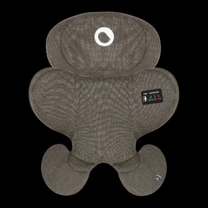 Lionelo - Seggiolino auto girevole con base HARMONY i-Size 40-150 cm nero/oliva